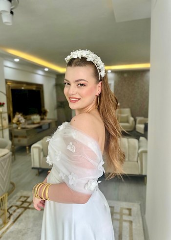 Özel dikim tasarım gelin elbisesi - Görsel 5