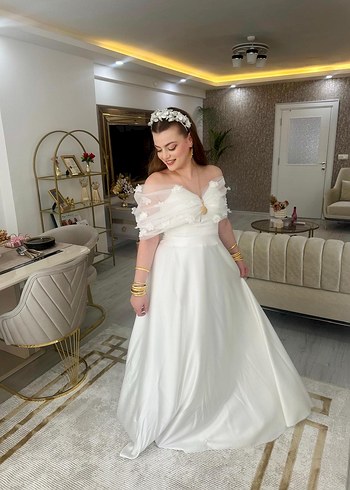 Özel dikim tasarım gelin elbisesi - Görsel 4