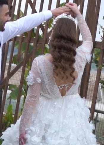 Vakko marka after party elbisesi - Görsel 6