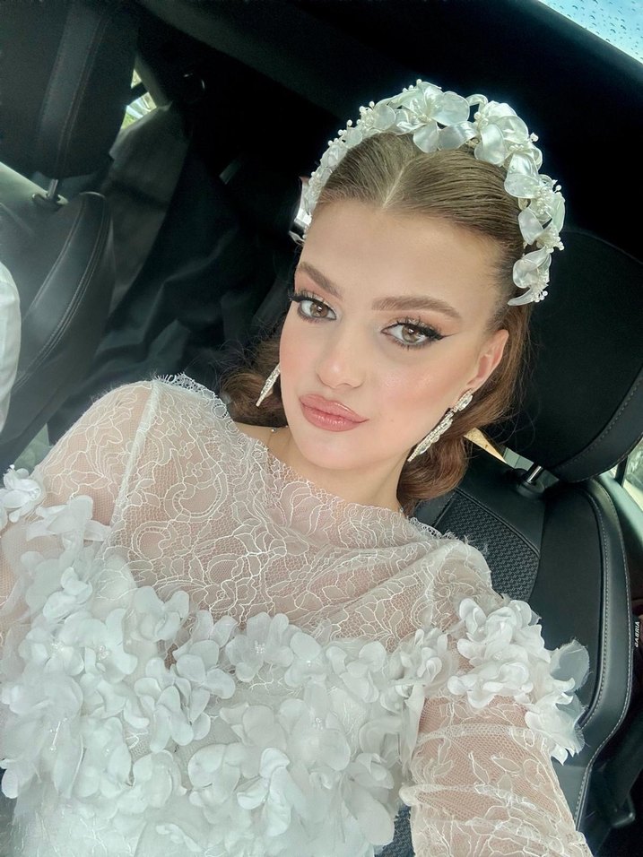 Vakko marka after party elbisesi - Görsel 4