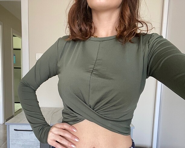 Trendyol & Milla Crop bluz