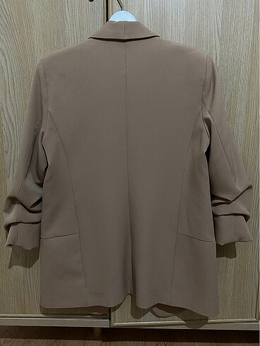 36 Beden camel Renk Vizon blazer
