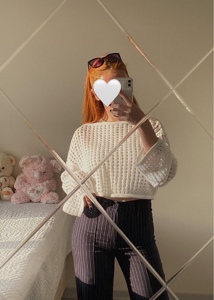 Ajurlu bluz - Görsel 2