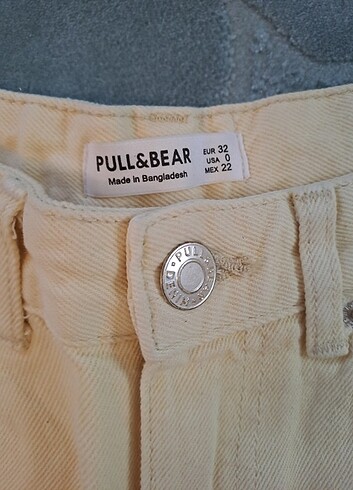 32 Beden pull and bear bol pantolon