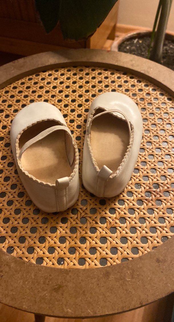 Kız Çocuk kırık  Beyaz  Babet Ayakkabı - Görsel 2