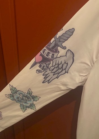 Twist Uzun Kollu Baskılı Bluz - Görsel 4