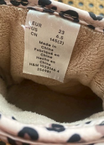 Leopar Desenli Kız Çocuk Botu - Görsel 5