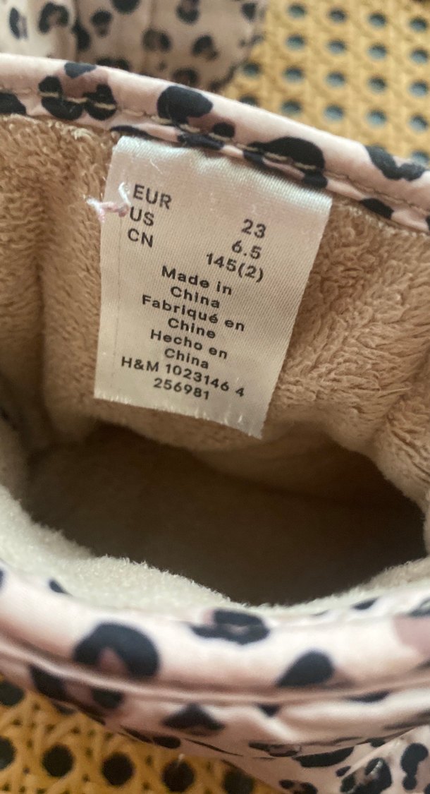 Leopar Desenli Kız Çocuk Botu - Görsel 5