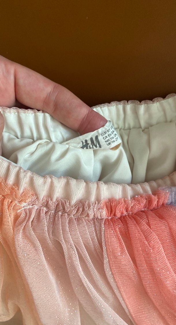 Çok Renkli Renkli Tül Kız Eteği - Görsel 2