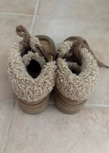 Çocuk Süet Kahverengi Botlar - Görsel 2