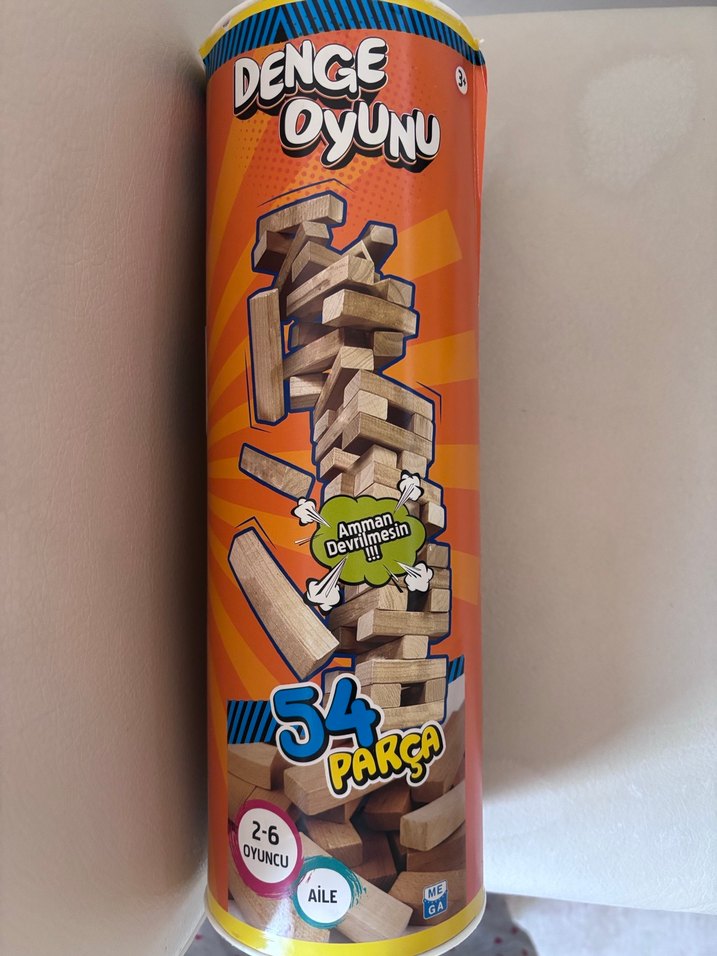 Denge Oyunu Ahşap 54 Parça - Görsel 2
