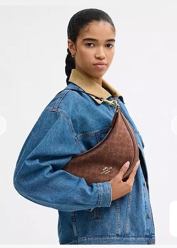 Coach deri orjinal çanta - Görsel 2