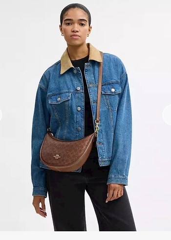 Coach deri orjinal çanta - Görsel 4