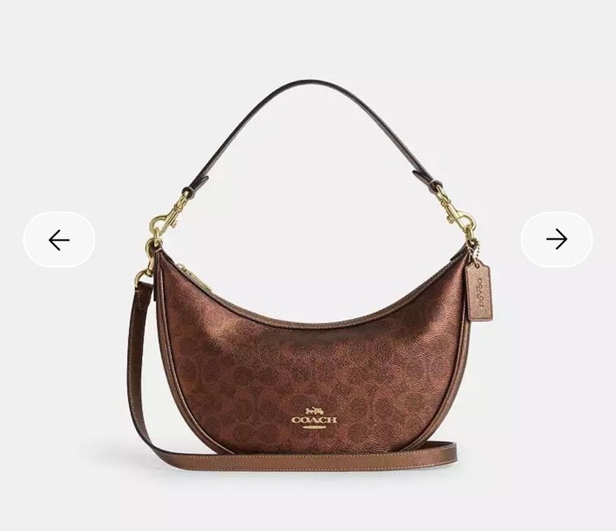 Coach deri orjinal çanta - Görsel 5