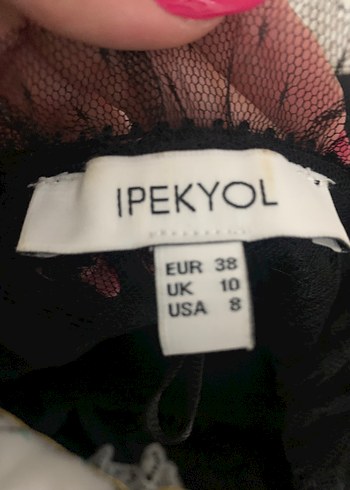 Dantel Detaylı Siyah Gotik Kadın Bluz - Görsel 5