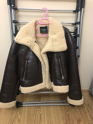 Pull&bear biker kahve mont
