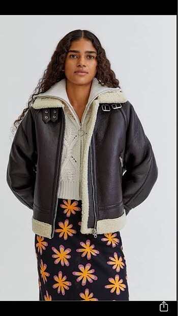 m Beden kahverengi Renk pull&bear mont