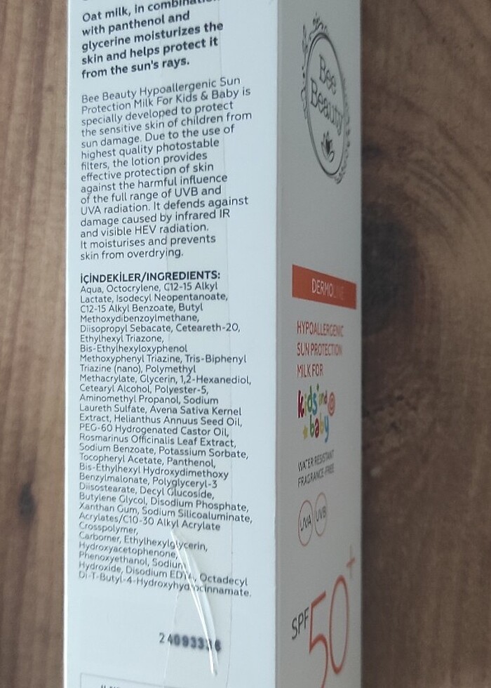 Çocuk bebek koruyucu güneş sütü - Görsel 3