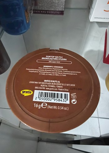 LYKD Suntop Aydınlatıcı Bronzlaştırıcı Pudra - Görsel 2