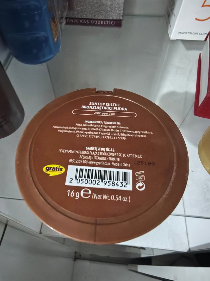 LYKD Suntop Aydınlatıcı Bronzlaştırıcı Pudra - Görsel 2