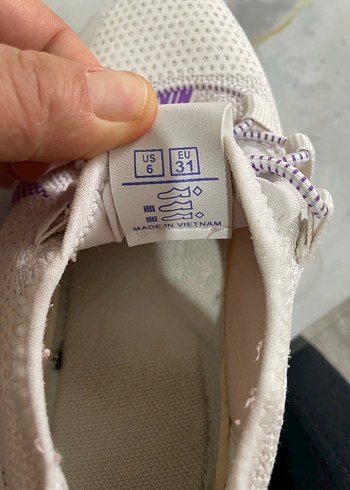 31 Beden beyaz Renk Beyaz Nike Air kız çocuk Spor Ayakkabı