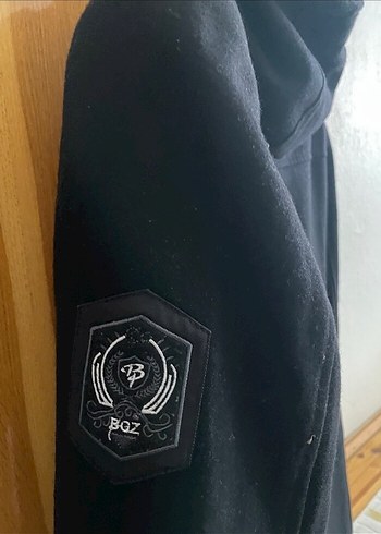 Erkek Siyah kaşe kaban - Görsel 2