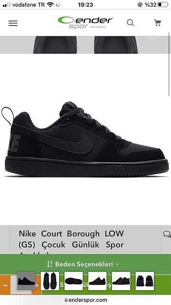 Nike Nike court borough low
