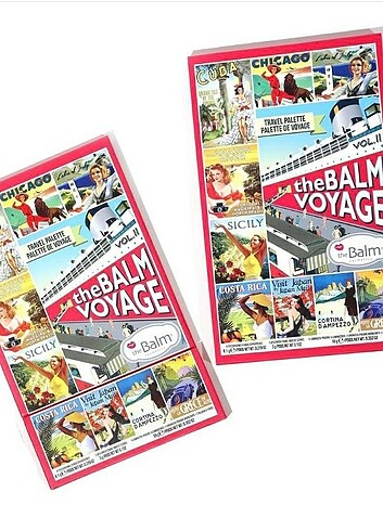 THE BALM VOYAGE FAR VE LIP PALETI