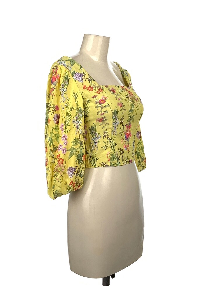 Trendyol & Milla çiçek desenli bluz - Görsel 3