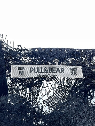 m Beden siyah Renk Pull and Bear Bluz p İndirimli.