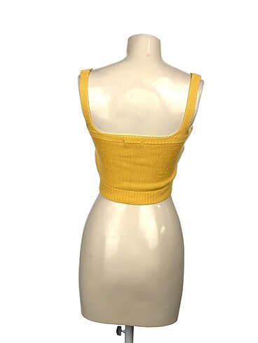 Trendyol & Milla nakışlı crop triko bluz - Görsel 5