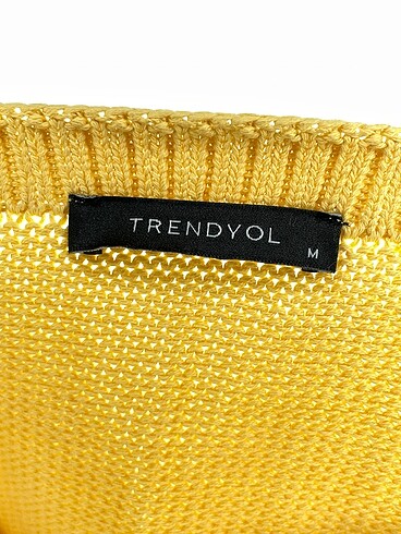 Trendyol & Milla nakışlı crop triko bluz - Görsel 6