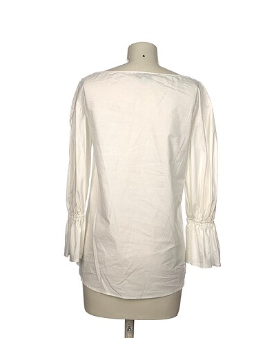 38 Beden Tasarımcı poplin Bluz