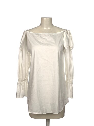 Tasarımcı poplin Bluz