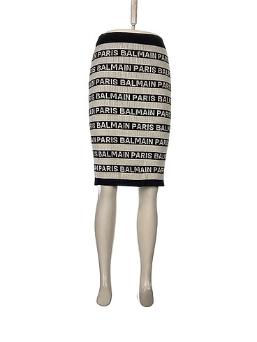 Balmain örme Midi Etek