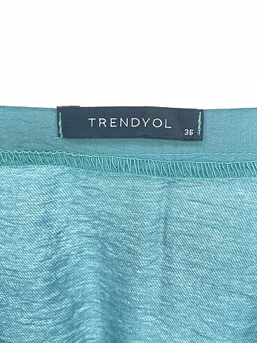 36 Beden mavi Renk Trendyol & Milla Midi Etek p İndirimli.