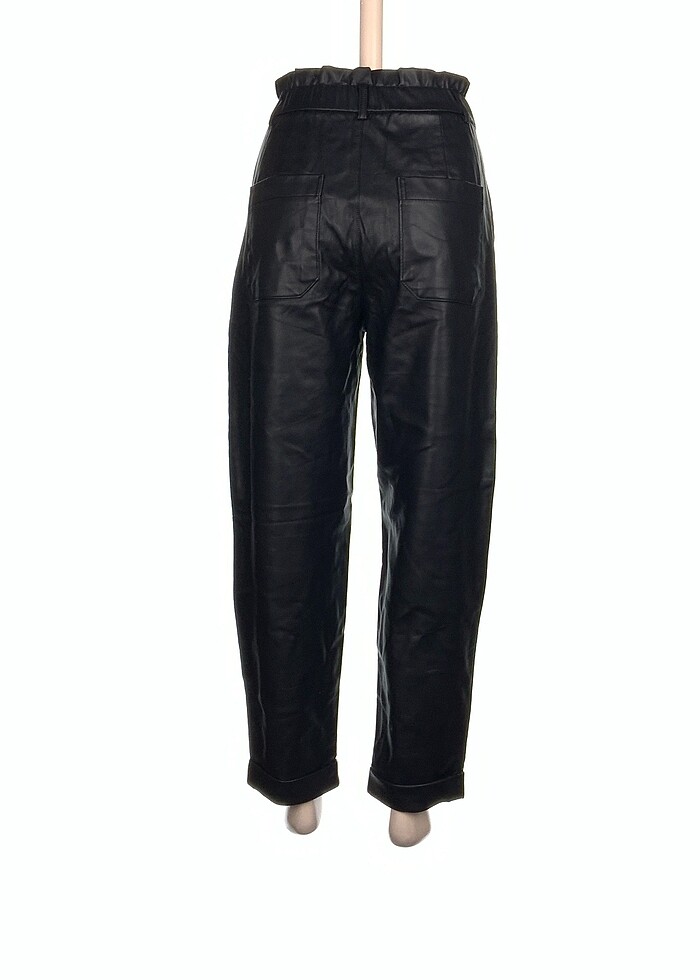 Zara suni deri pantolon p İndirimli. - Görsel 3