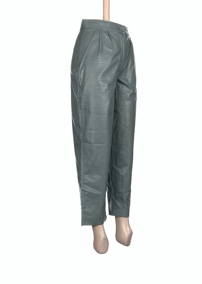 Diğer suni deri Düz Kesim pantolon p İndirimli. - Görsel 2