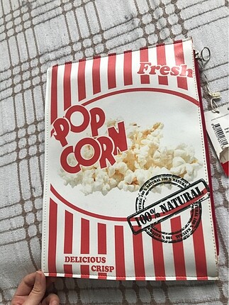 Popcorn çalışma çantası