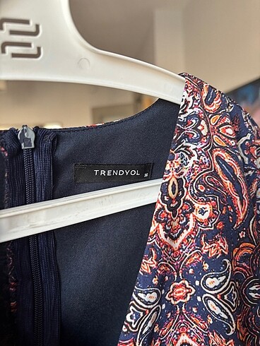 Trendyol & Milla Trendyol mandala çiçek desen günlük elbise