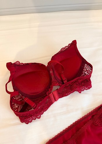 Çok Renkli Bohem Kadın Sütyen ve Külot Seti - Görsel 4