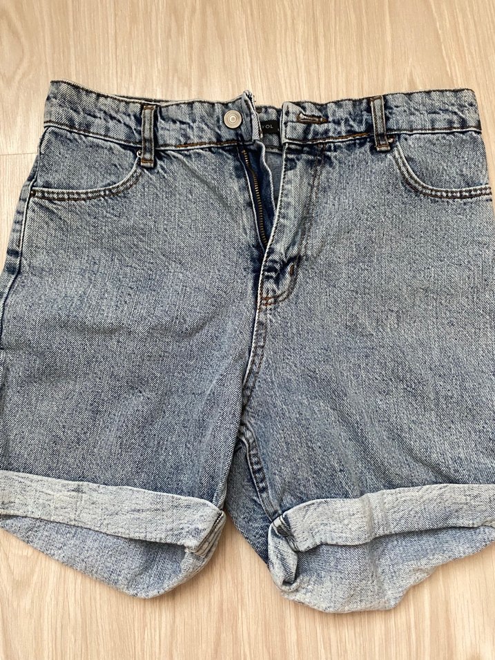 Mavi Kadın Mini Denim Şort - Görsel 4