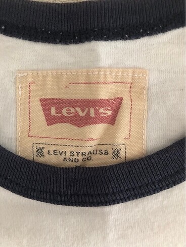 9-12 Ay Beden Levis tshirt