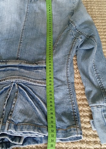 Y2Y Fairycore Kısa Kot Ceket - Görsel 8