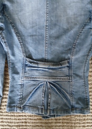 Y2Y Fairycore Kısa Kot Ceket - Görsel 5