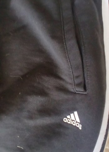 Orjinal Adidas Kadın Siyah XSl Eşofman Altı - Görsel 7