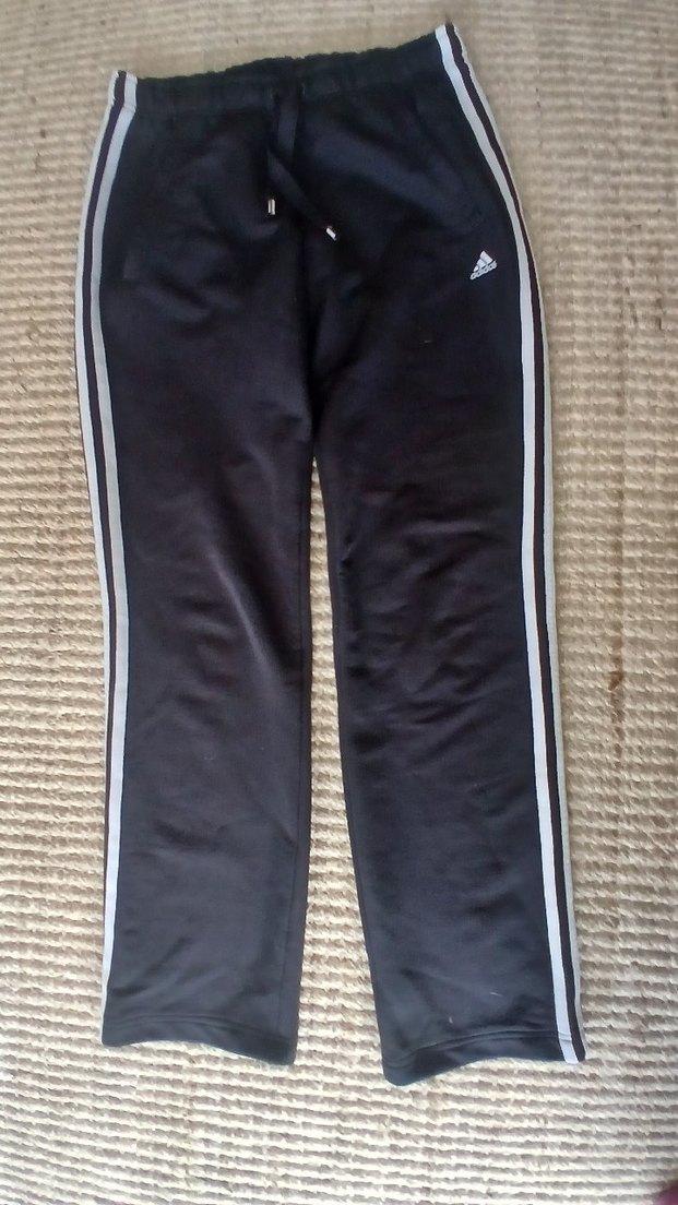 Orjinal Adidas Kadın Siyah XSl Eşofman Altı - Görsel 3