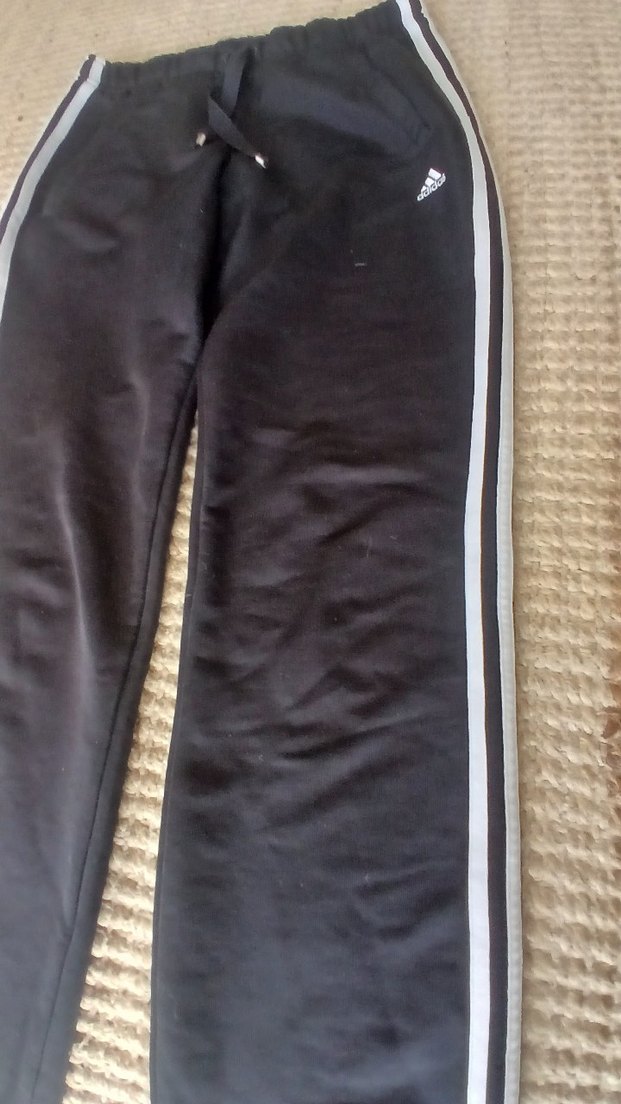 Orjinal Adidas Kadın Siyah XSl Eşofman Altı - Görsel 2