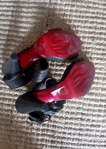 ATAKÖY Deri Bantlı Topuklu Ayakkabı - Görsel 9