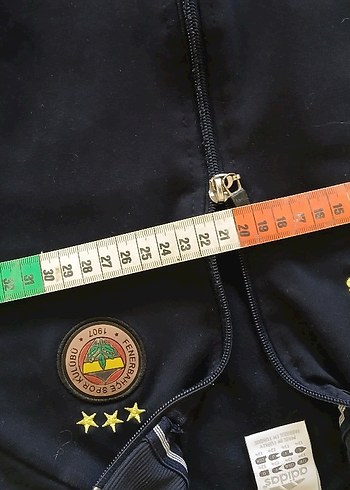 Adidas Fenerbahçe Erkek Çocuk Lacivert Sarı Fermuarlı Ceket - Görsel 6